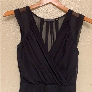 Flirty black short Jumpsuit Size XS